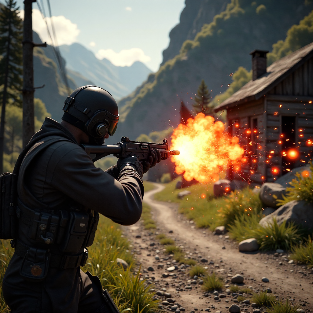 The Physics Behind Realistic Non-Lethal Weapons in FPS Games